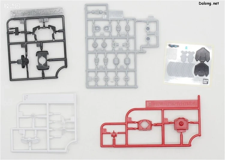钢普拉Build 综合 HGBF 055 漆黑骑士高达 - 图片